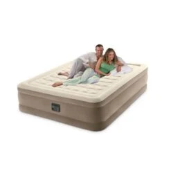 Intex Ultra Plush Queen Airbed - Lit Gonflable - 203x152x46cm - Compris Accessoires -Quechua Promos Boutique ultra plush queen airbed lit gonflable 203x152x46cm compris accessoires 2
