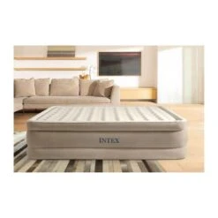 Intex Ultra Plush Queen Airbed - Lit Gonflable - 203x152x46cm - Compris Accessoires -Quechua Promos Boutique ultra plush queen airbed lit gonflable 203x152x46cm compris accessoires 3